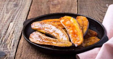 Bananas al horno