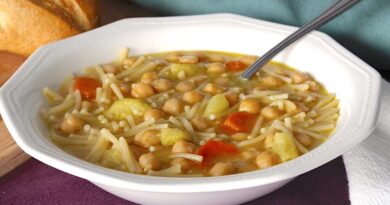 Sopa de garbanzos
