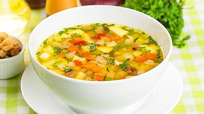Sopa de vegetales