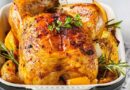 Pollo al horno con chorizo