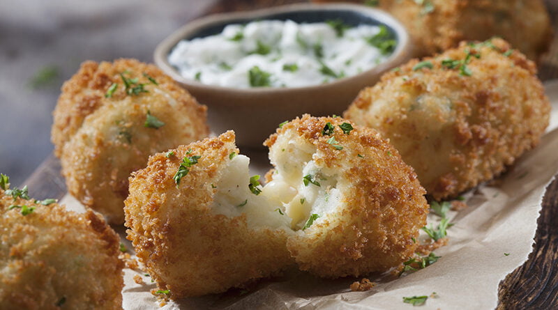 Bolitas de queso mozzarella