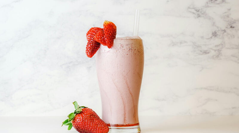 Batido de fresa