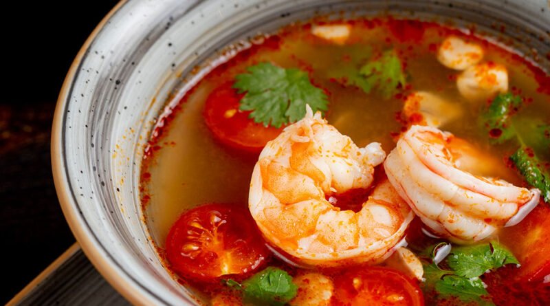 Caldo de mariscos