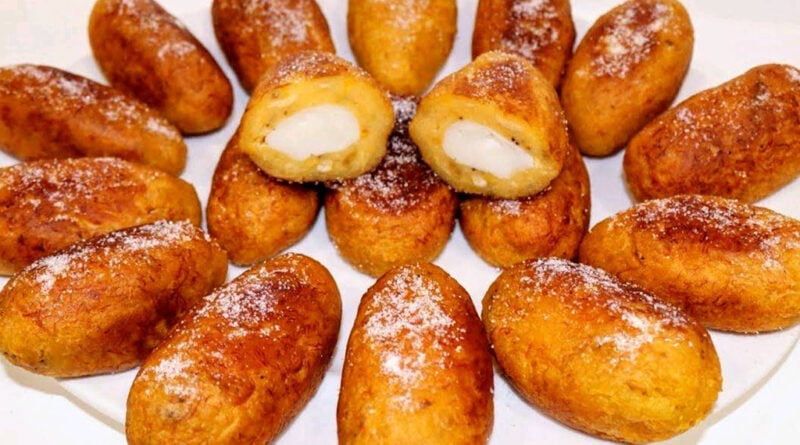 Rellenitos de plátano