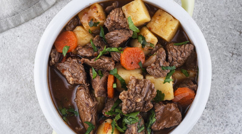 Sopa de res