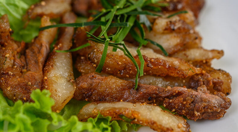 Chicharrones de carne