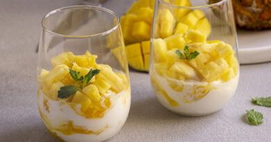Crema de piña