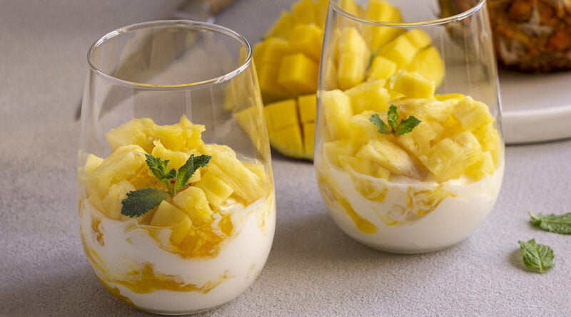 Crema de piña