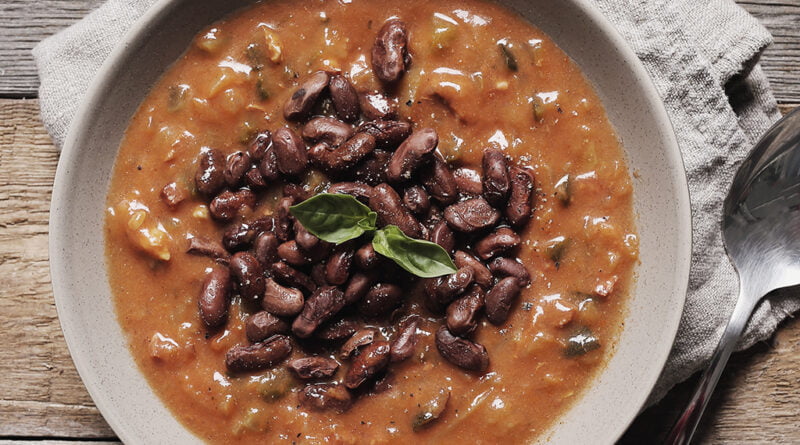 Sopa de frijoles