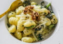 Macarrones encebollados