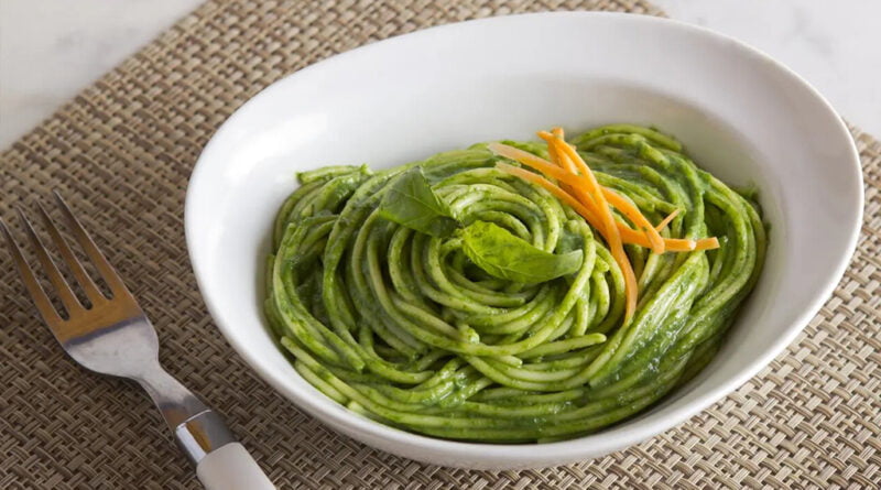 Macarrones verdes