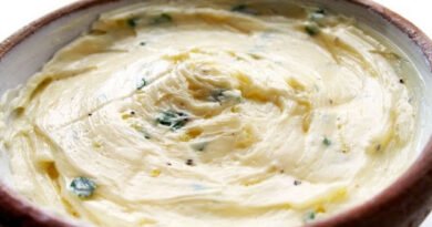 Mantequilla de ajo casera