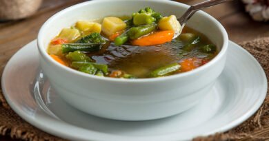 Sopa de verduras