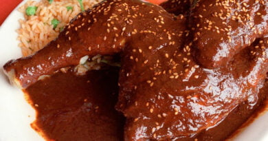 Mole dulce de gallina
