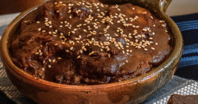 Plátanos en mole