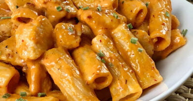 Pollo con macarrones