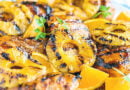 Pollo en piña