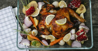 Pollo horneado