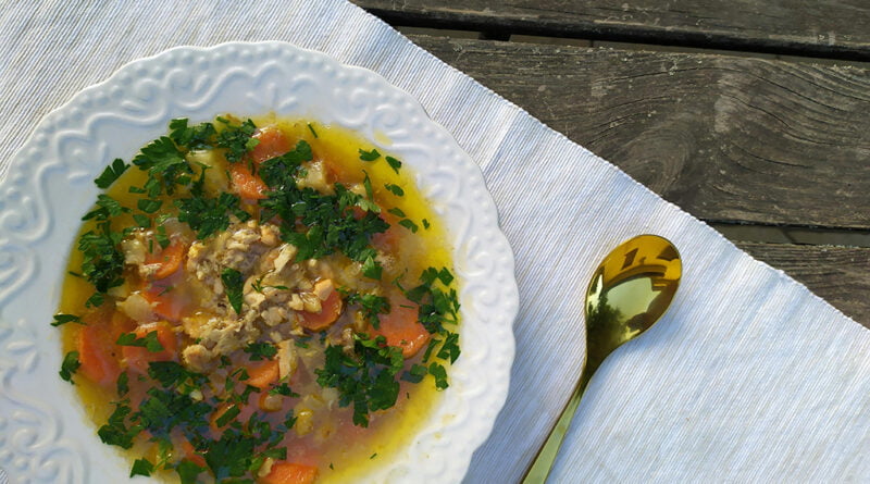 Sopa de pollo