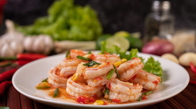 Camarones picantes