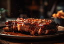 Churrasco de carne adobada