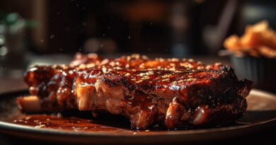 Churrasco de carne adobada