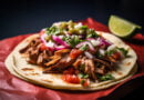Fajitas de carne guisada